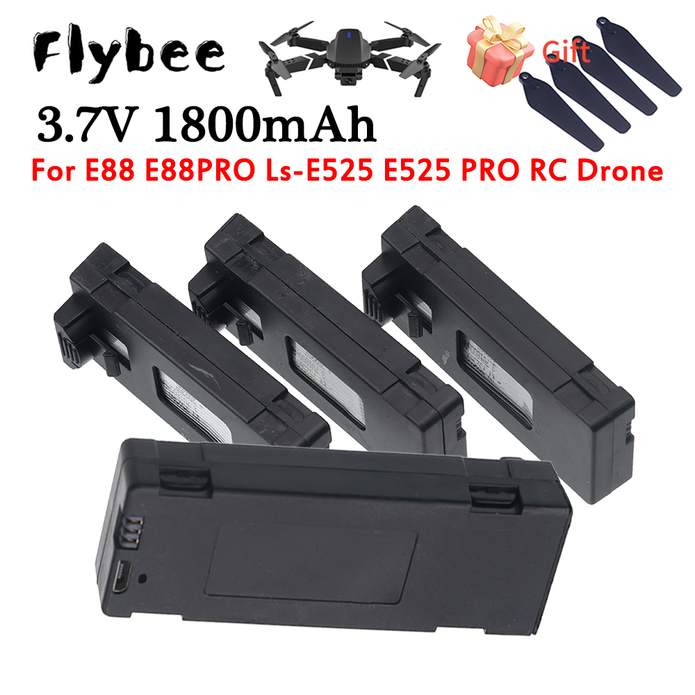 Eachine Drone E58 - Akumulator E88, bateria 3.7V 1800mAh do